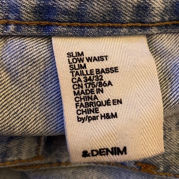H&M Slim Low Waist Jeans - Picture 5 of 6